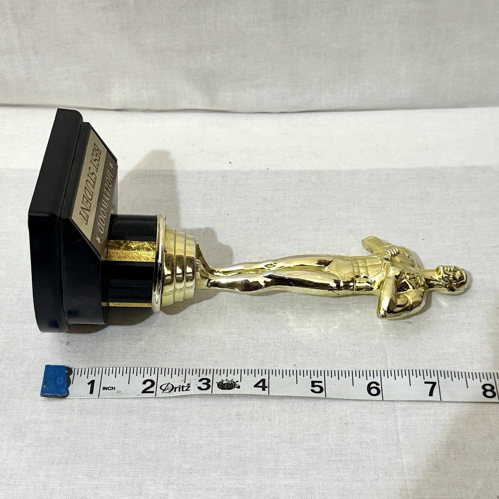 Hollywood Award Trophy Replica Best Student Gift 8" Oscar Style Figure Statue - Picture 8 of 8